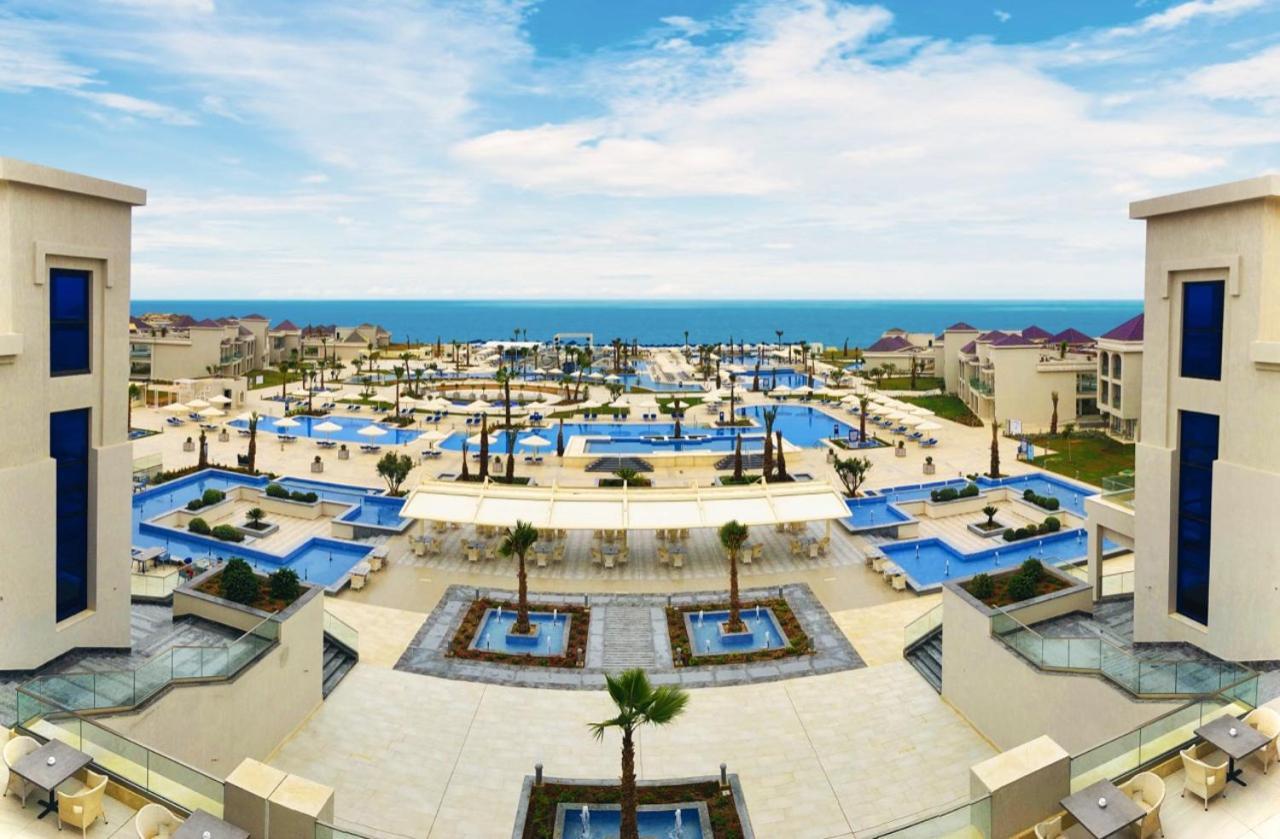 Pickalbatros White Beach Taghazout (Adults Only) Eksteriør billede View of the resort
