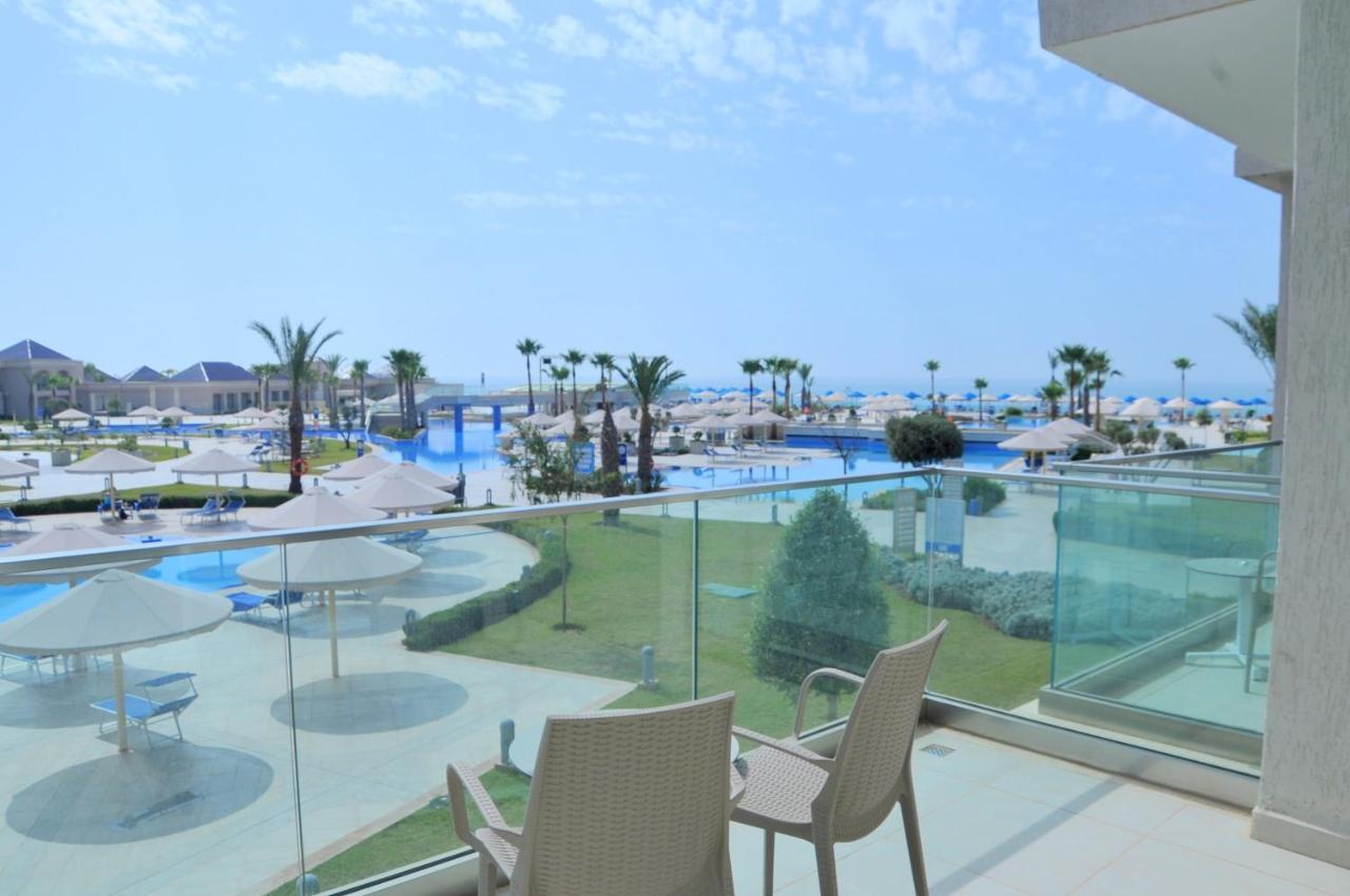 Pickalbatros White Beach Taghazout (Adults Only) Eksteriør billede View from a balcony at the hotel