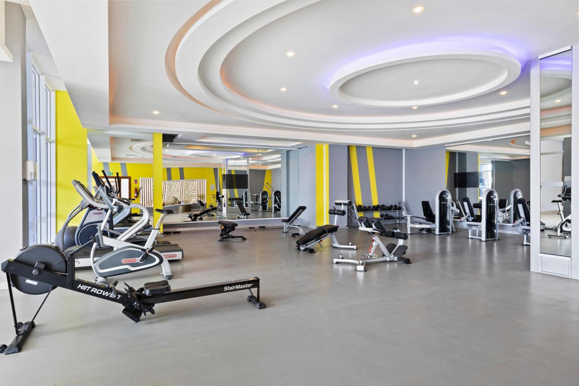 Pickalbatros White Beach Taghazout (Adults Only) Eksteriør billede The gym at the hotel